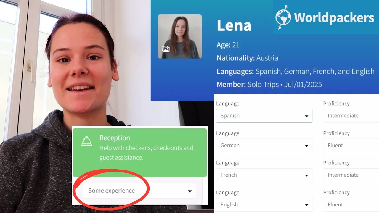This is how you create an OUTSTANDING Worldpackers PROFILE! 👏🏼🥳