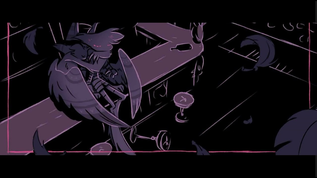 AngelHusk Comic Dub//On the House//ArtOfRhues//Hazbin Hotel