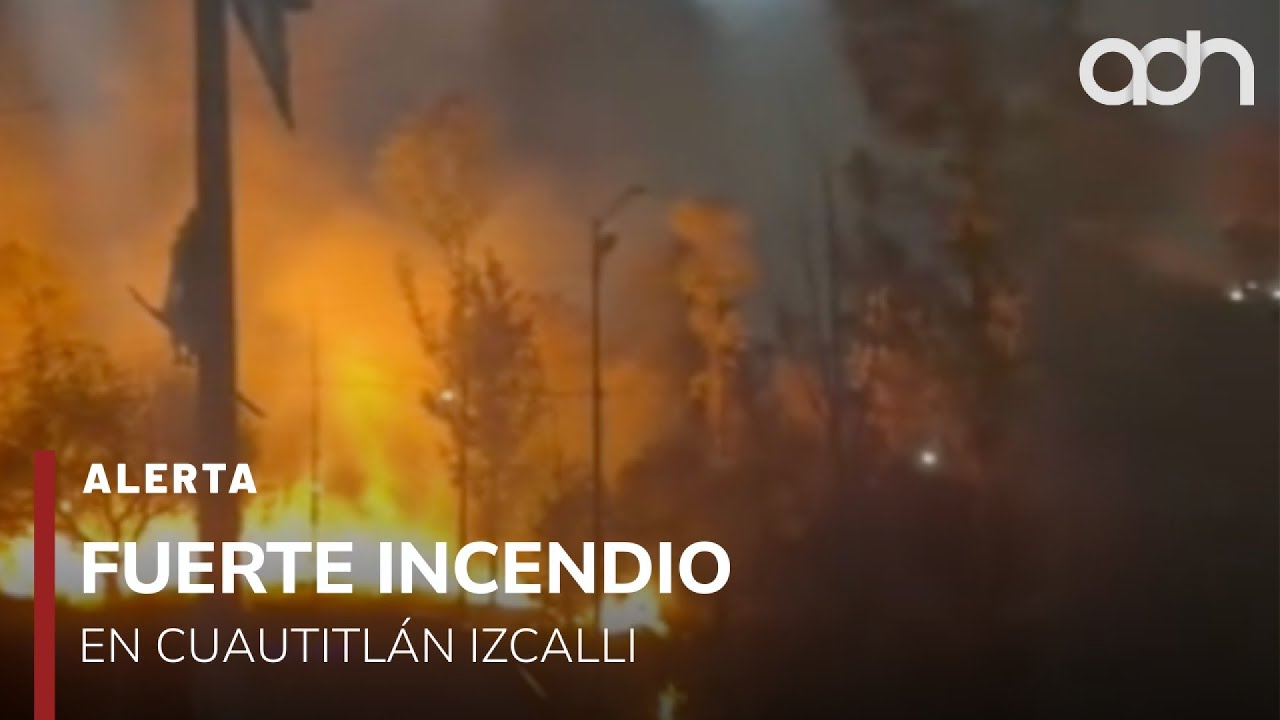 🚨¡Última Hora! Fuerte incendio en el Parque Colibrí en Cuautitlán Izcalli