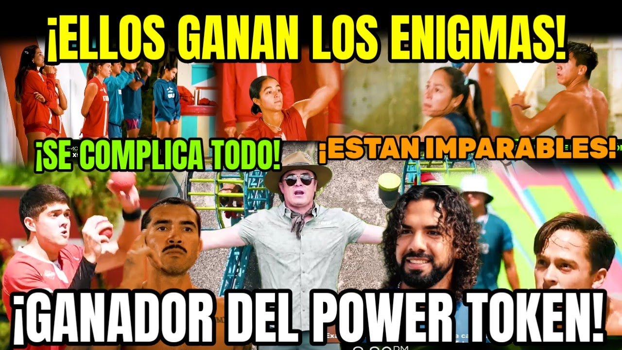 HOY EN EXATLÓN 💥 ELLOS GANAN LOS ENIGMAS Y GANADOR DEL TOKEN AVANCE 135 EXATLÓN MÉXICO #exatlón 