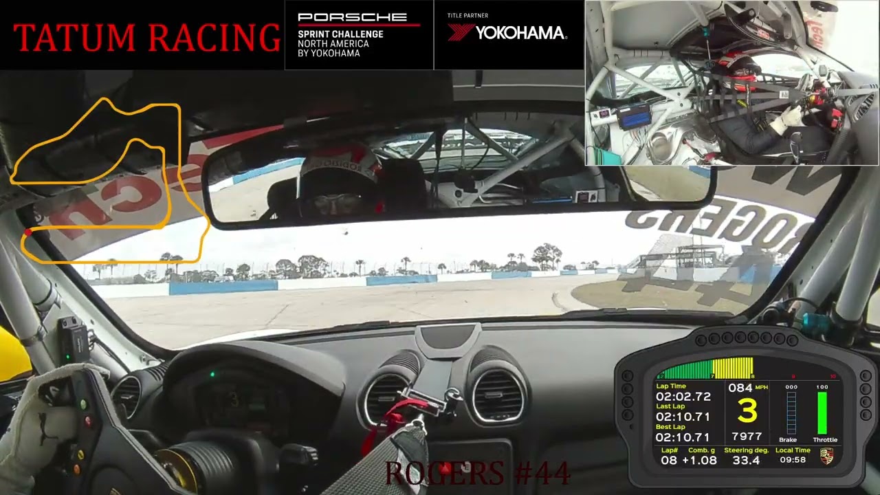 Driven by BCM - Porsche Cayman GT4RS @ Sebring International Raceway