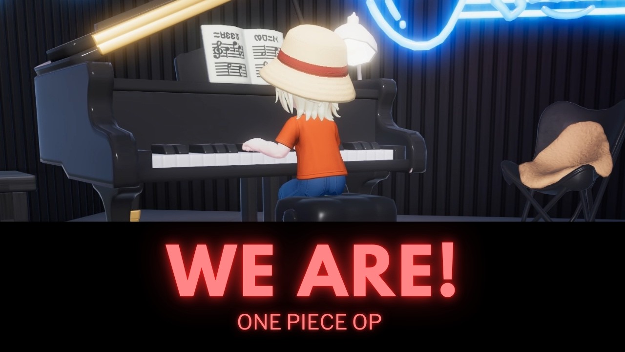 We Are! (One Piece OP) | Heartopia Piano