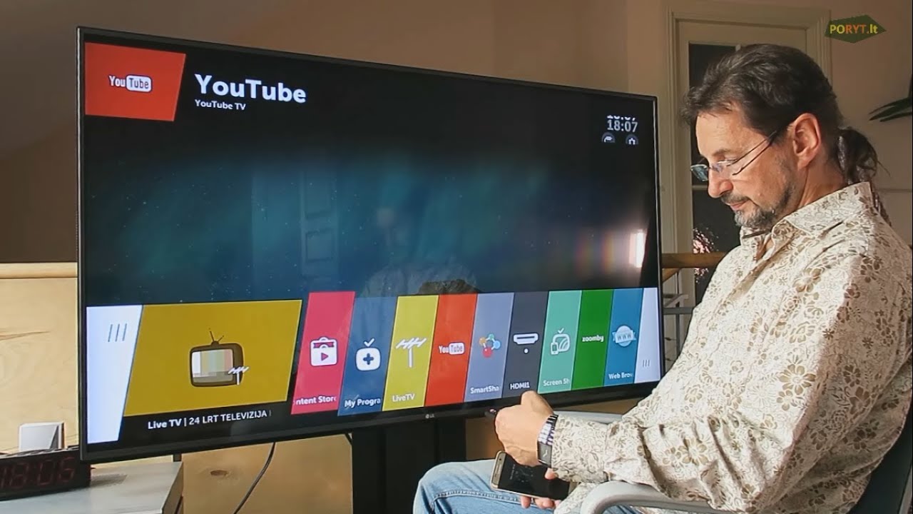 Televizorius LG 65UH600V ir webOS 2.0. Apžvalga. © Poryt.lt