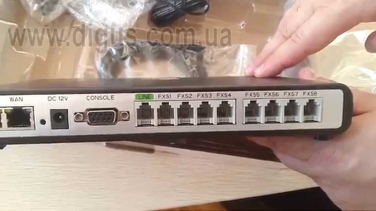 Grandstream GXW4008 Аналоговый Шлюз 8-FXS-VoIP
