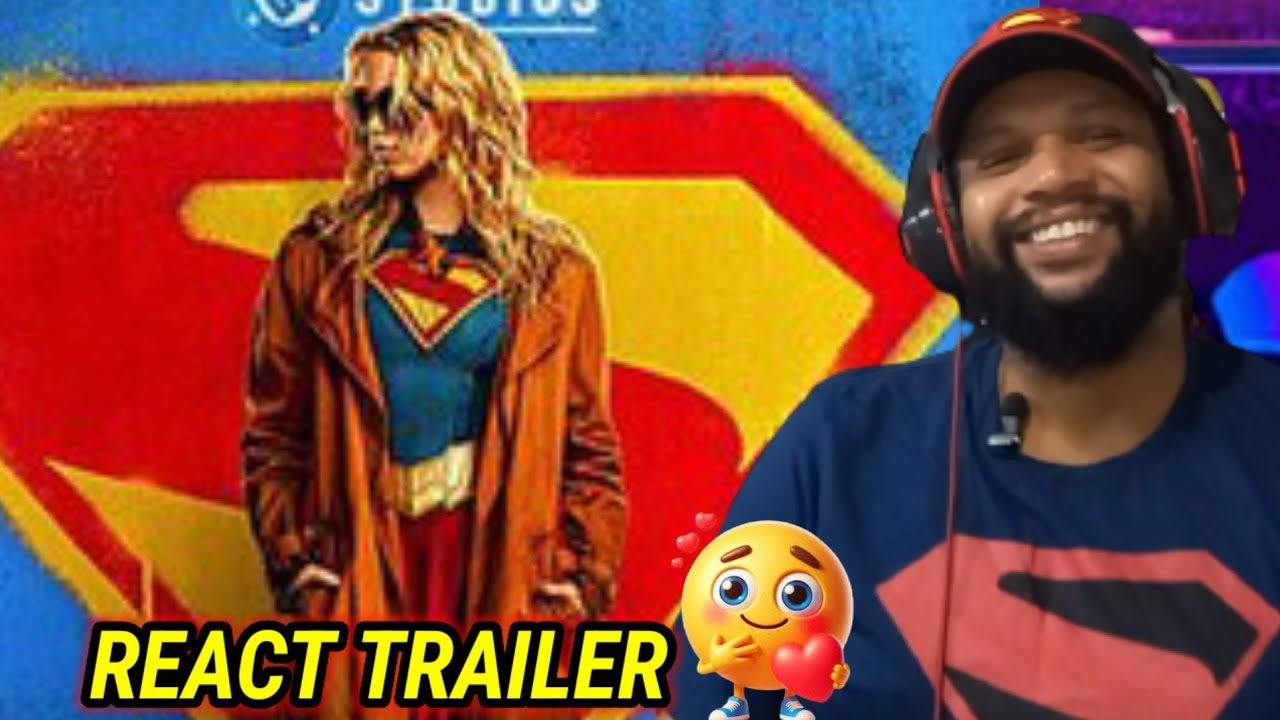 REACT Supergirl l Teaser Trailer Oficial