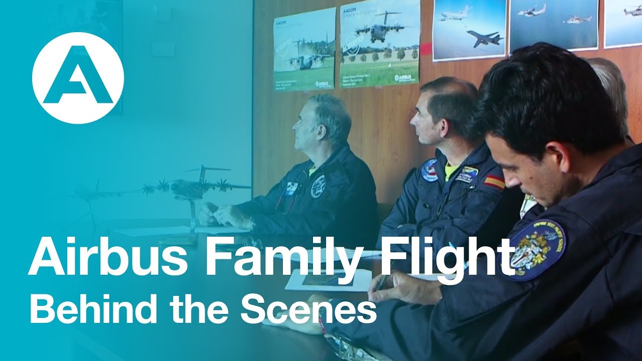 Airbus Family Flight - Behind the Scenes