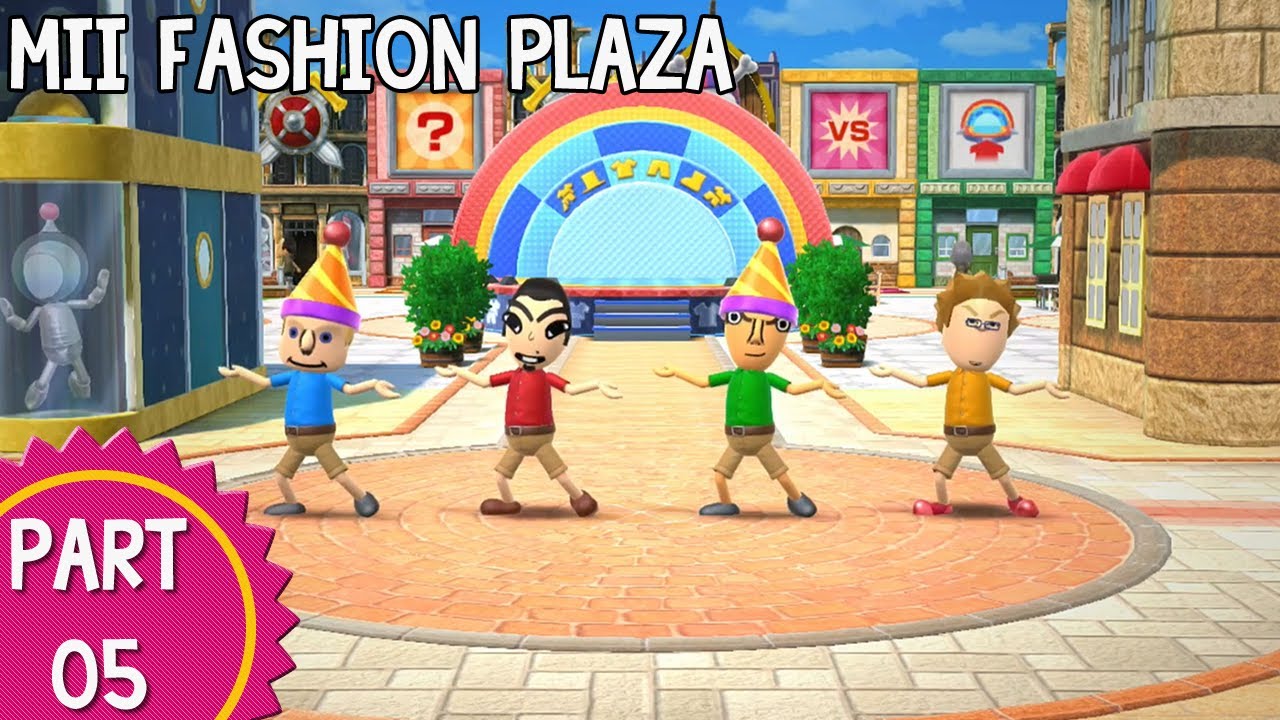Wii Party U - Episode 05: Mii Fashion Plaza (Part 1/3)