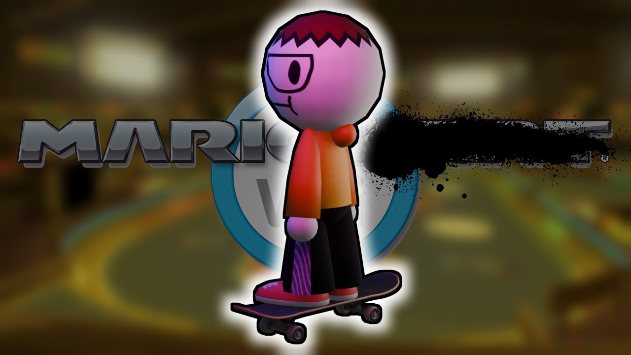 MKWii... but with skateboards.