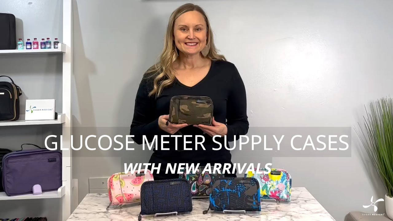 NEW! Glucose Meter Supply Cases  I  Sugar Medical