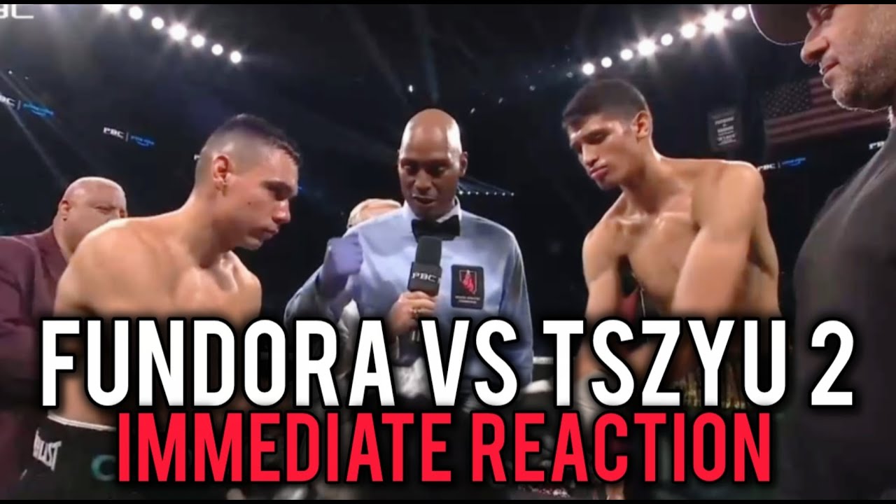Sabastian Fundora vs Tim Tszyu Immediate Reaction