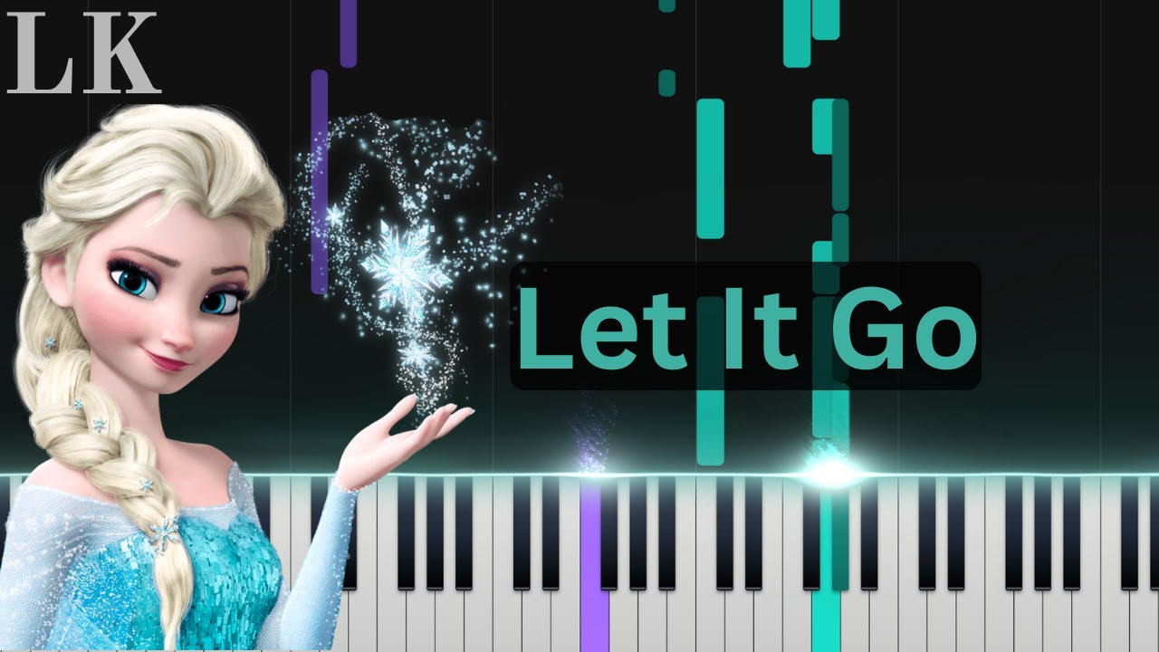 Frozen - Let It Go | Synthesia Piano Tutorial (Idina Menzel)
