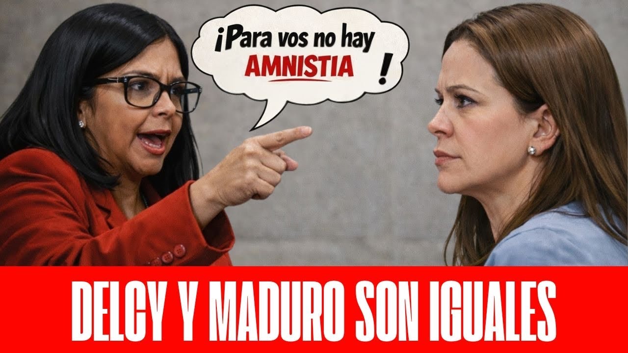DELCY Y MADURO SON IGUALES 