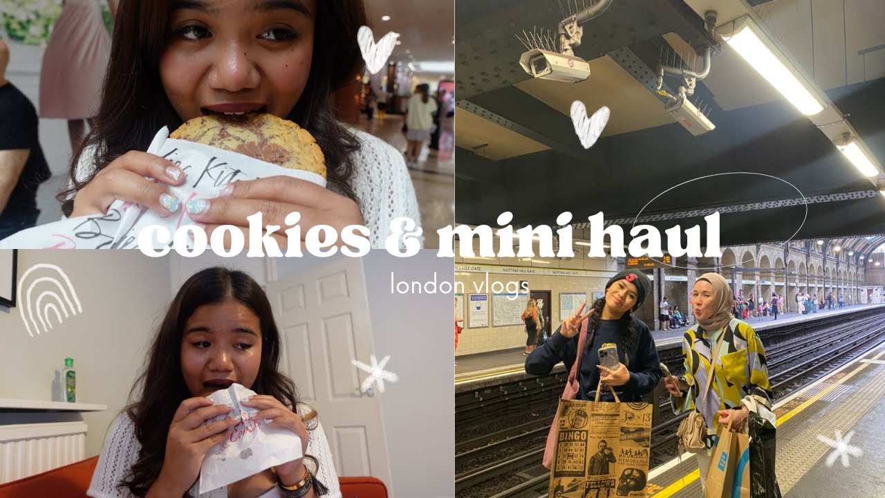 THE BEST COOKIES IN LONDON & MINI HAUL!