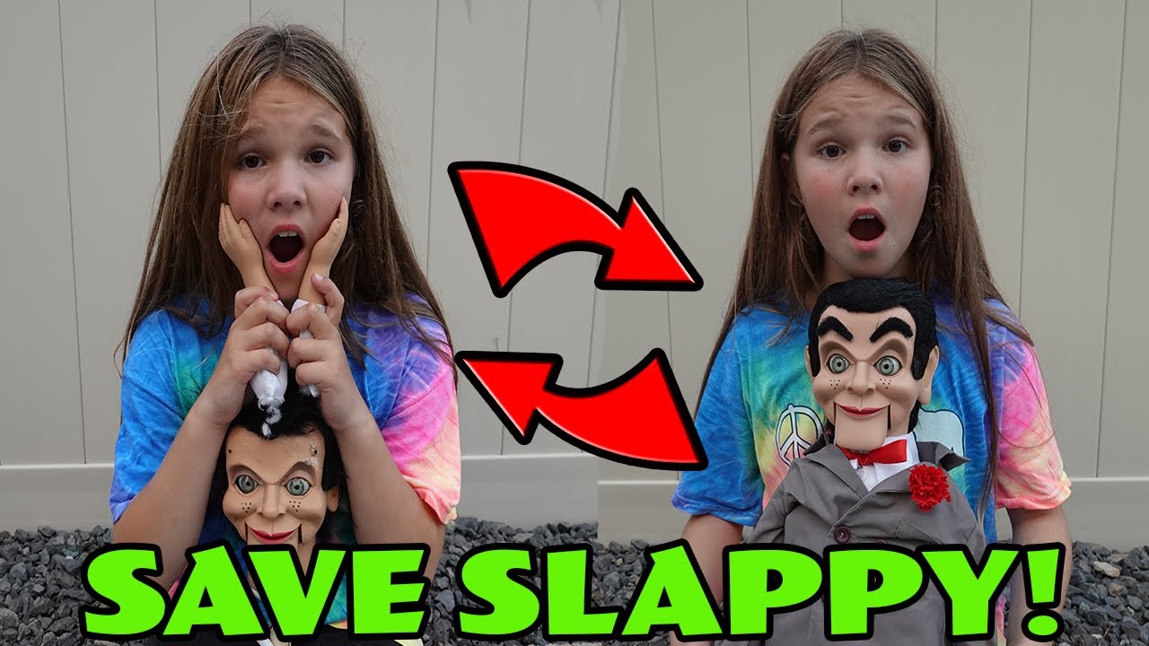 Save SLAPPY! Slappy's Back! We Saved Slappy From The Pond Monster