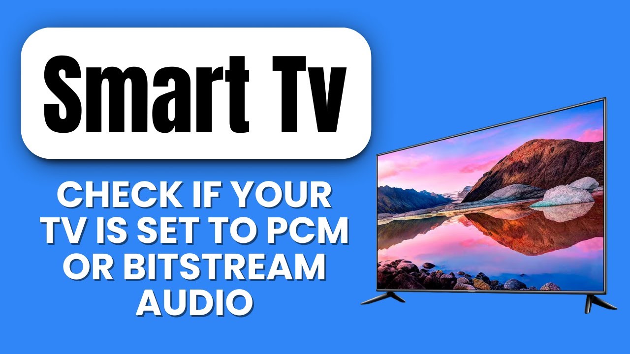 Как проверить, настроен ли ваш телевизор на воспроизведение PCM или Bitstream Audio 🔊 Быстрая про...