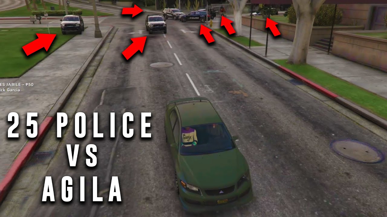 25 POLICE VS AGILA!
