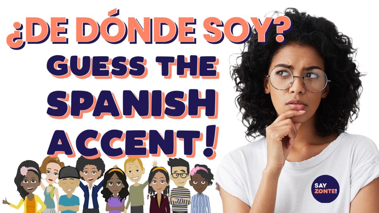 Spanish accents from different countries: Can you guess it right? #spanishlanguage