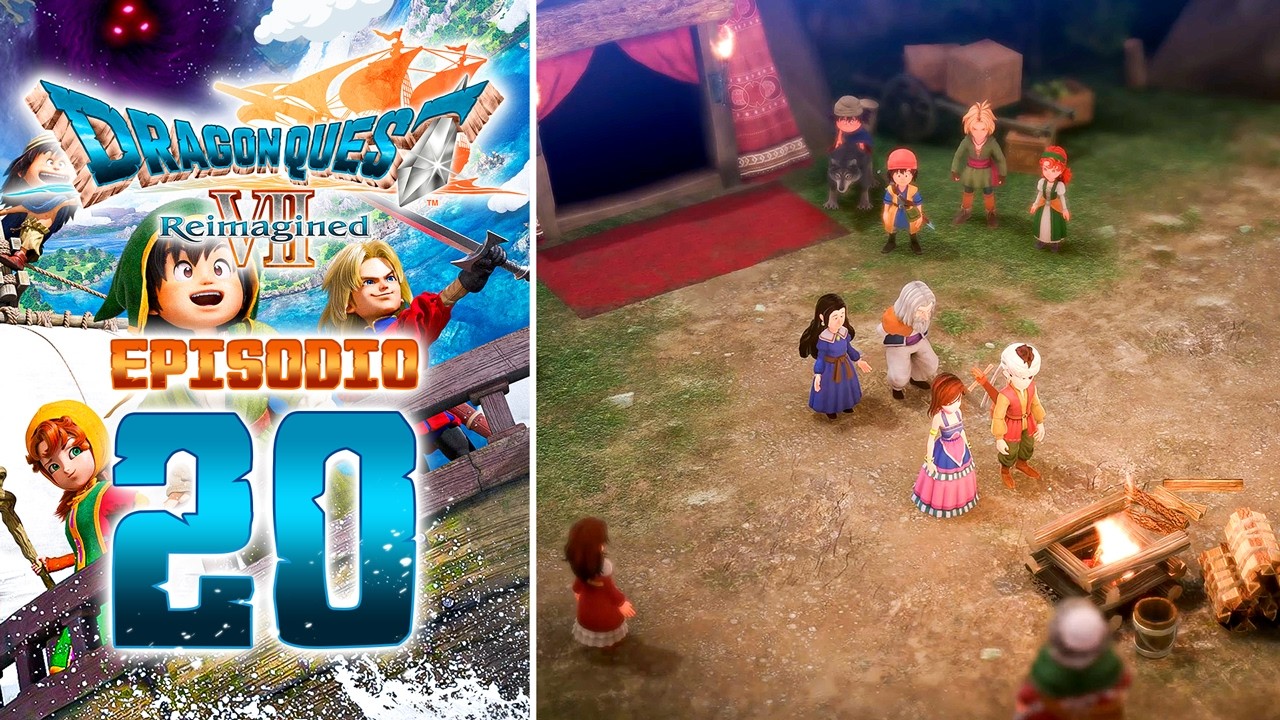 ALLA SCOPERTA DELL'ACCAMPAMENTO DEGLI ERRANTI 🧭 Dragon Quest VII Reimagined #20 [ITA 4K]