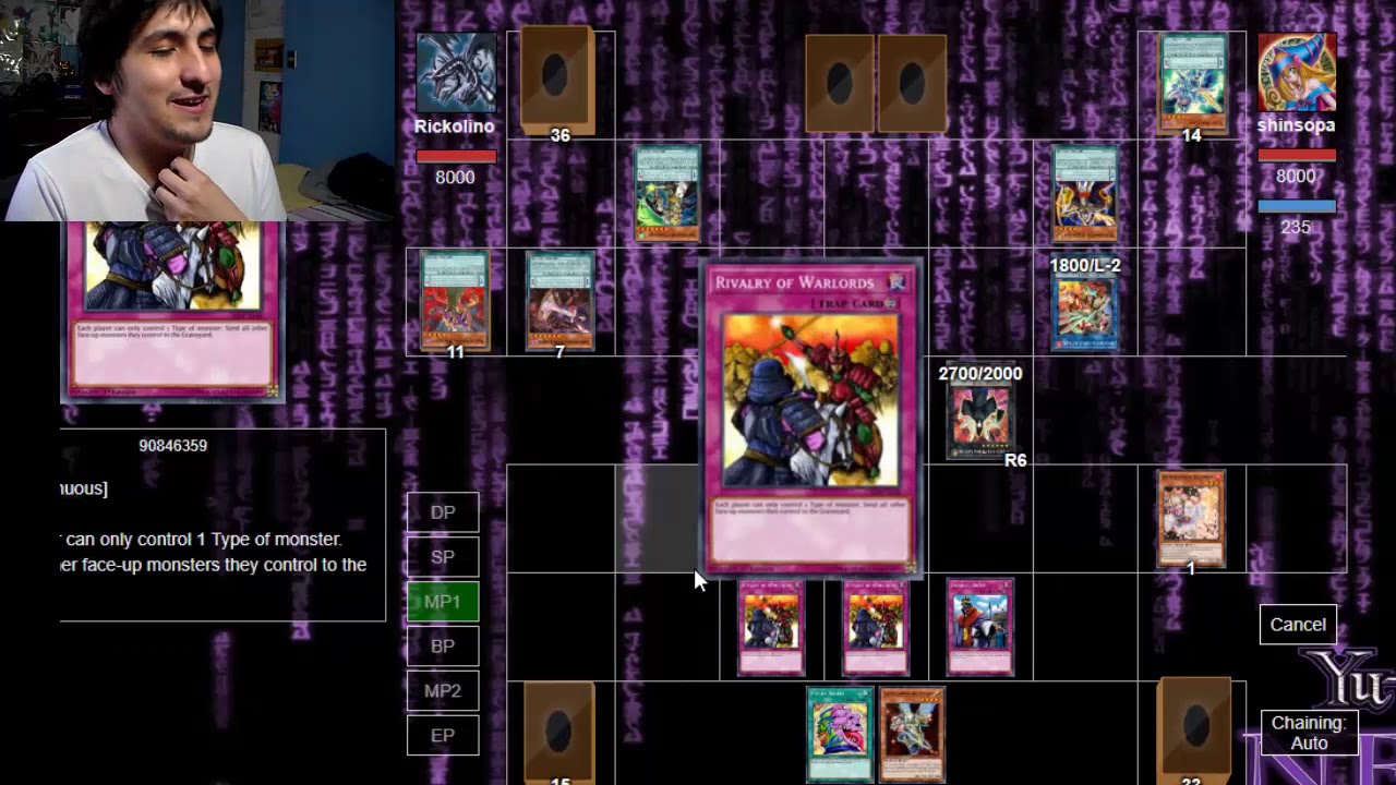 Rick Prueba un Deck Satellarknight