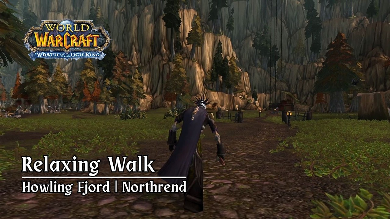 Chill Walk: Howling Fjord | World of Warcraft Music & Ambience | Northrend WotLK