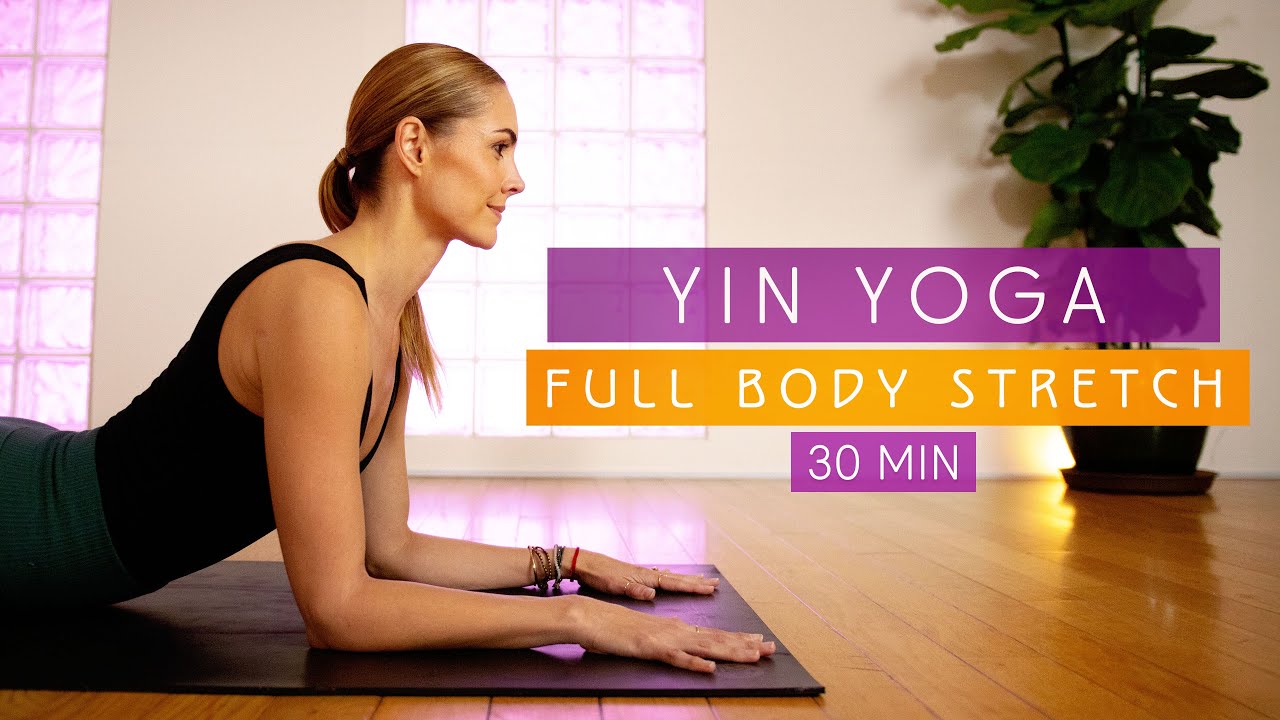 30 Min Yin Yoga Full Body Stretch: Tension Release, No Stone Unturned