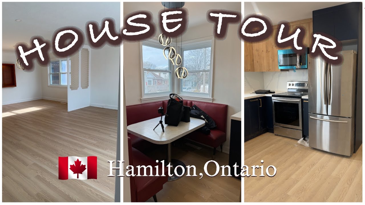 4 Bedroom Empty House Tour 🇨🇦 | From Frypan To Fire | What $2,600 Gets You in Hamilton, Ontario