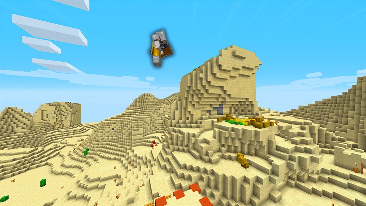 Minecraft But Gravity Flips Every Minute...