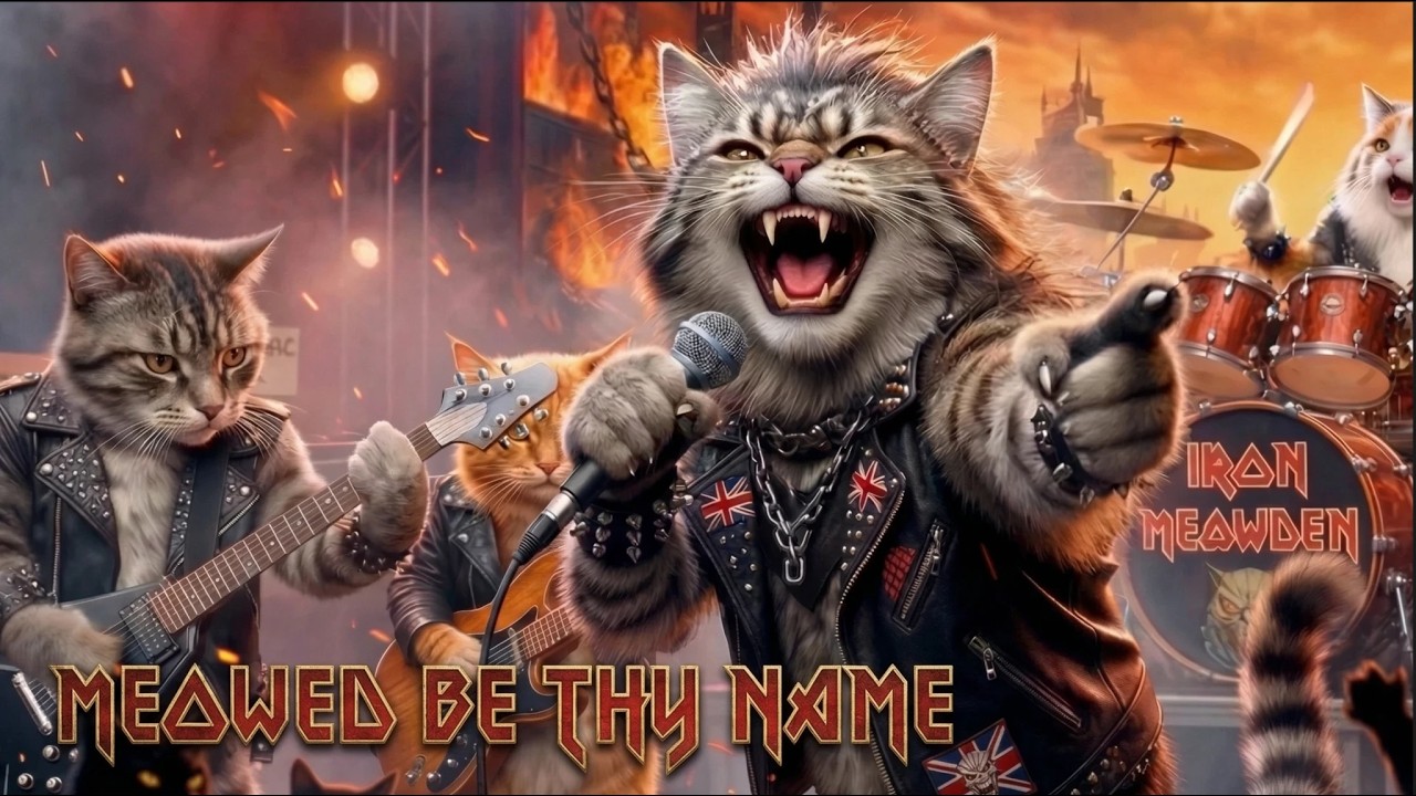 Iron Meowden - Meowed Be Thy Name | Live at Meowtal Mayhem Festival