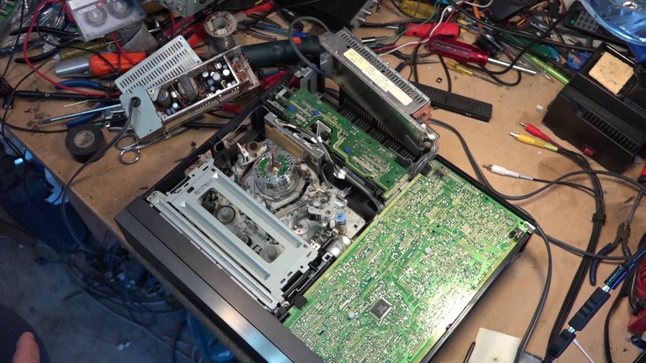 Sony SLV R5 S VHS VCR Power Supply Repair