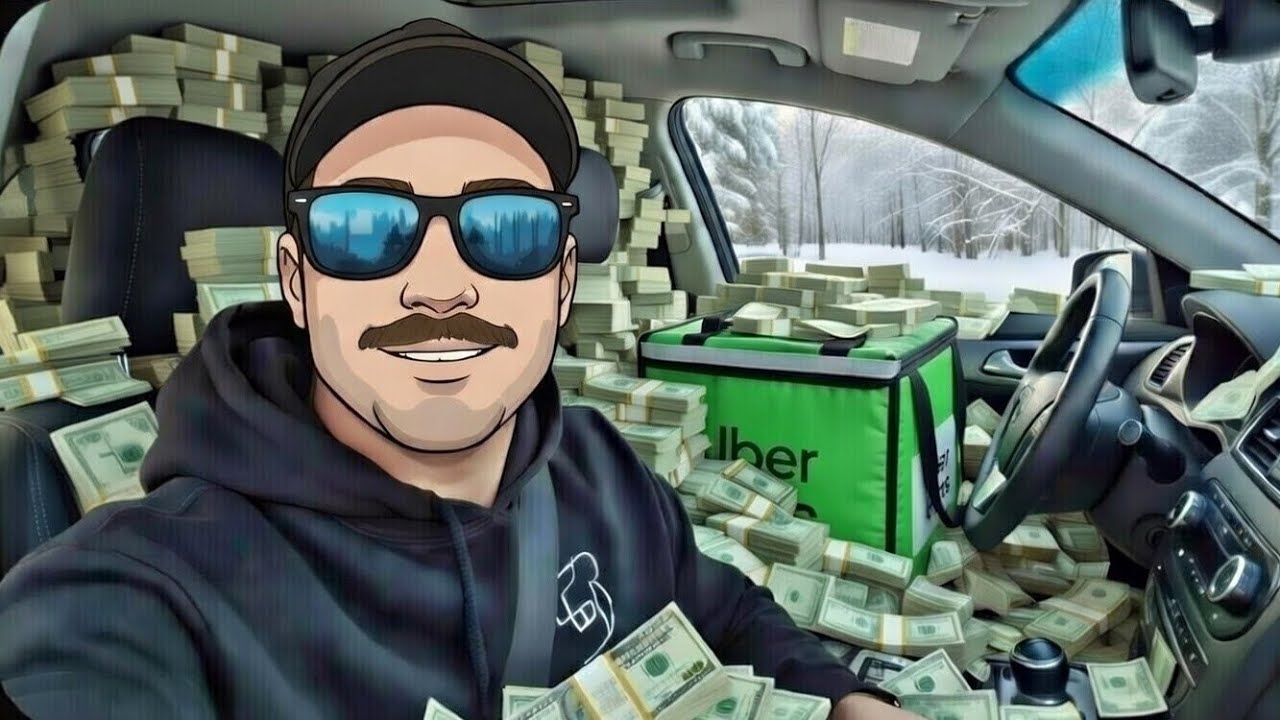 Uber eats to pay for my wedding day 23