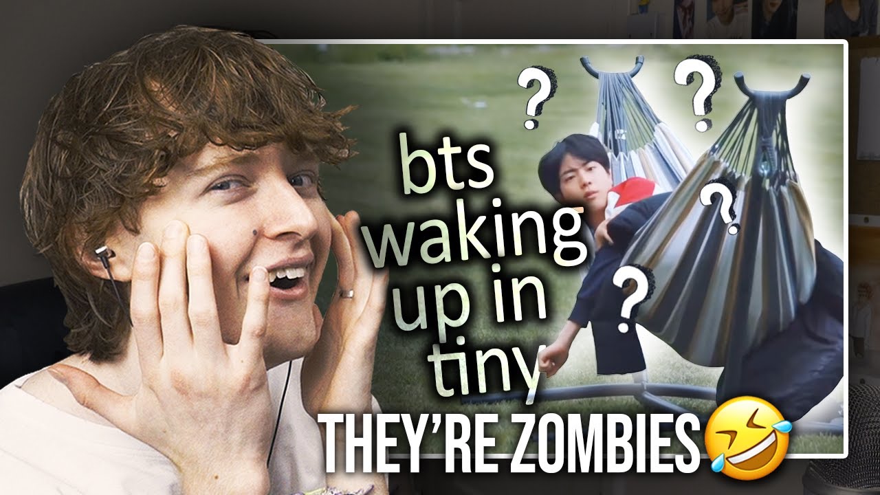 ОНИ ЗОМБИ! (BTS Waking Up in Tiny | Реакция/Обзор)