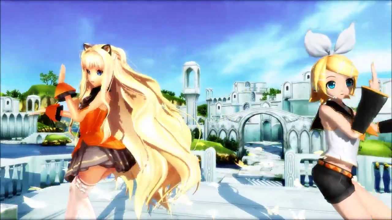【MMD】 I=Fantasy - Kagamine Rin and SeeU duet