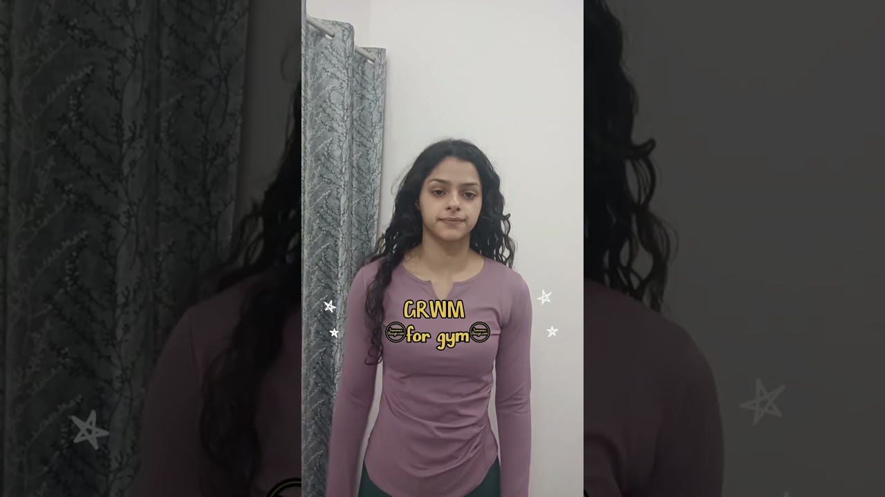 GRWM for gym