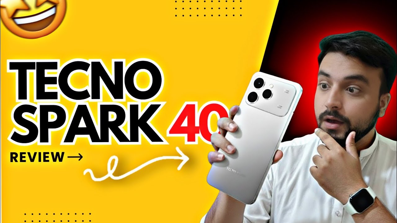 Tecno Spark 40 Pro Review 🔥! Sasta iPhone 17 ProMax