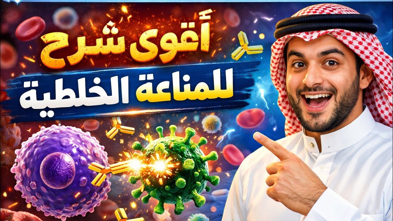 أبسط شرح لوحدة للمناعة(المناعة الخلطية من الألف للياء 🔥)