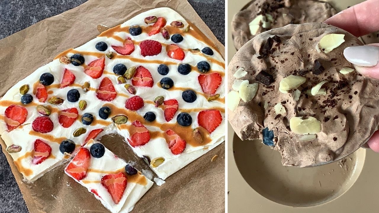 KETO mrożony jogurt! Pyszny lodowy deser bez cukru