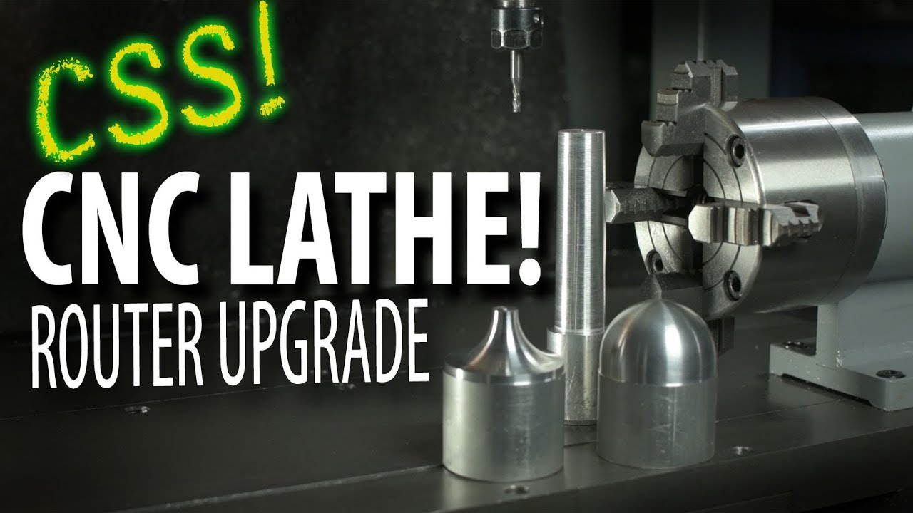 CNC LATHE?! - Router Add-On!