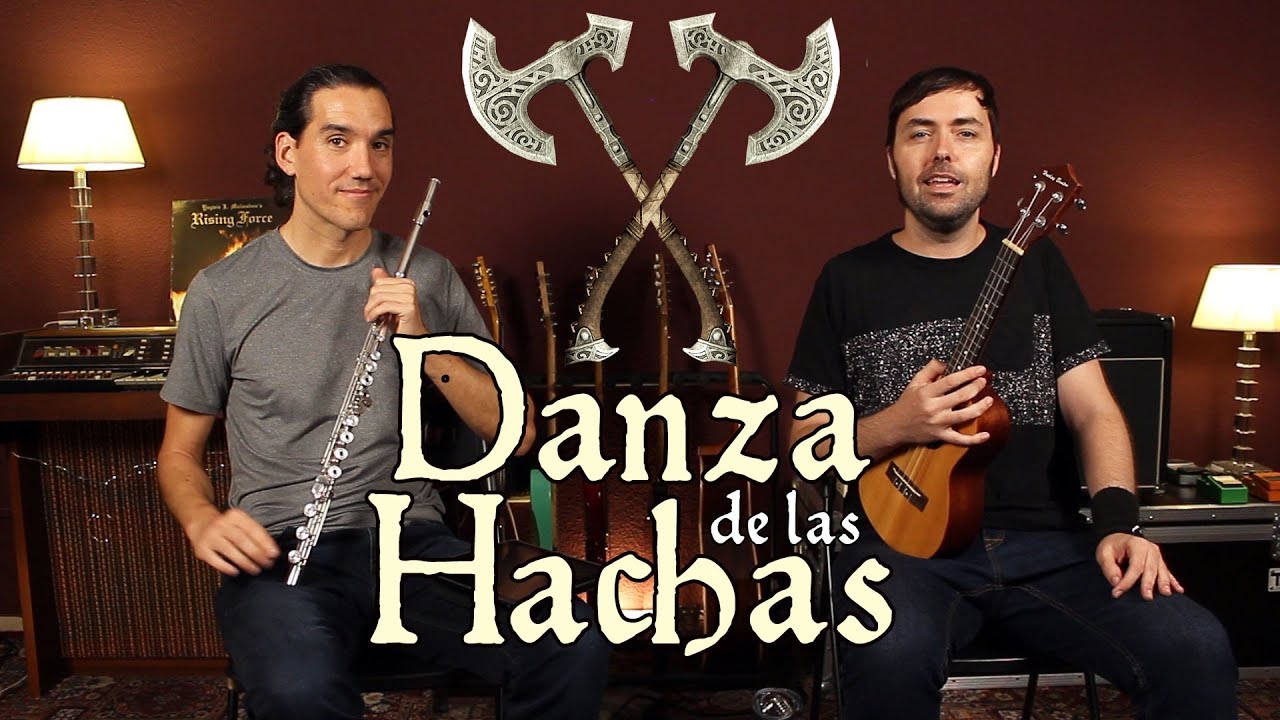 Música Clásica con Ukelele y Flauta - Danza de Las Hachas