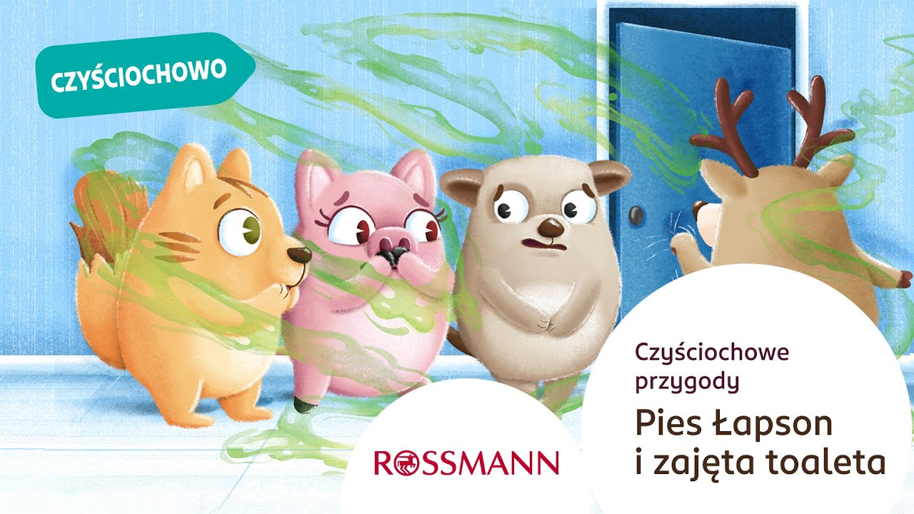 Czyściochowe przygody - Pies Łapson i zajęta toaleta