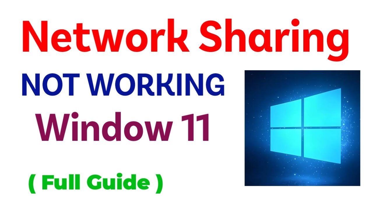 How To Fix Network Sharing Windows 11 Not Working (2025) | Easy Solution