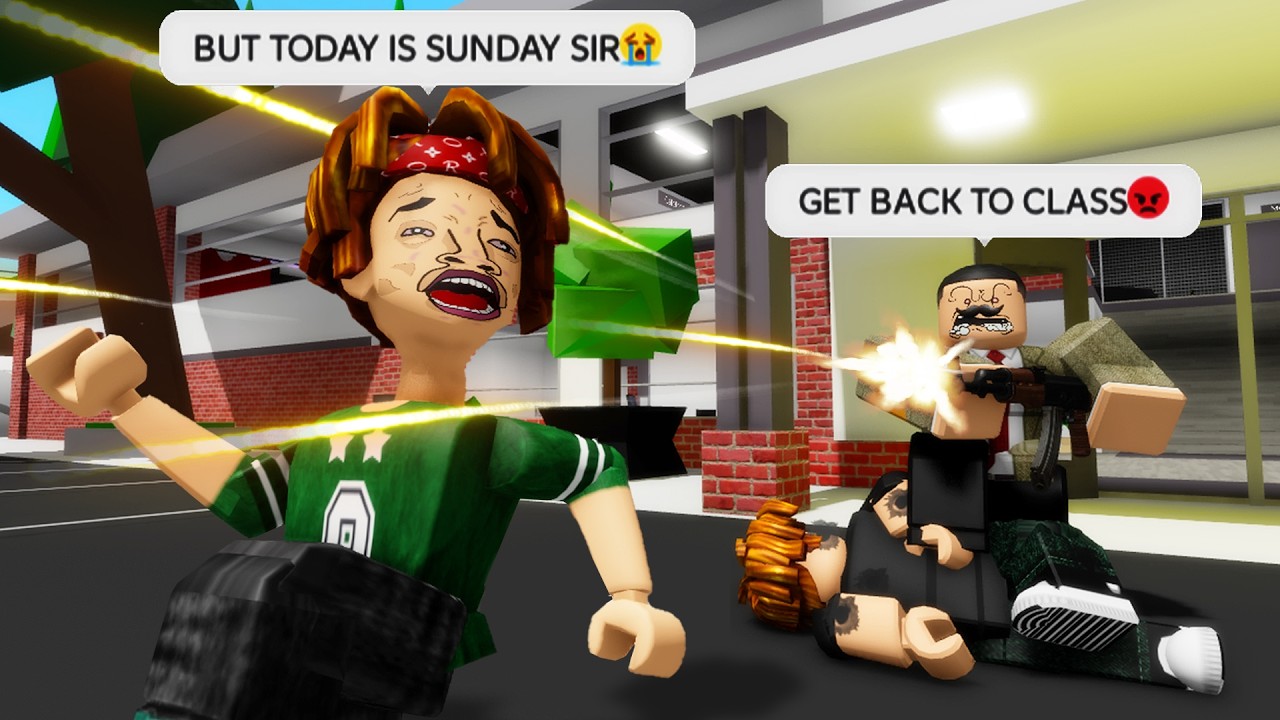 THIS WEEK WE'RE GOING BACK TO SCHOOL 😭 🏫 (ROBLOX Brookhaven 🏡 FUNNY MOMENTS)