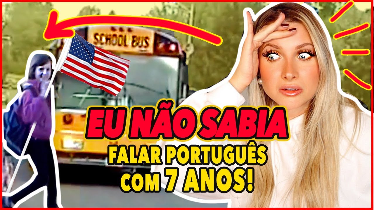 PRIMEIRA VEZ NA VIDA VENDO MEUS VÍDEOS DE INFÂNCIA NOS EUA 😱