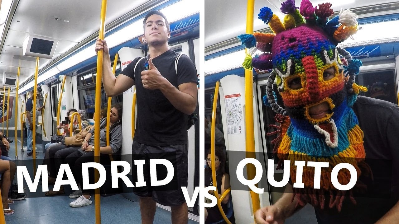 Metro de QUITO vs metro de MADRID