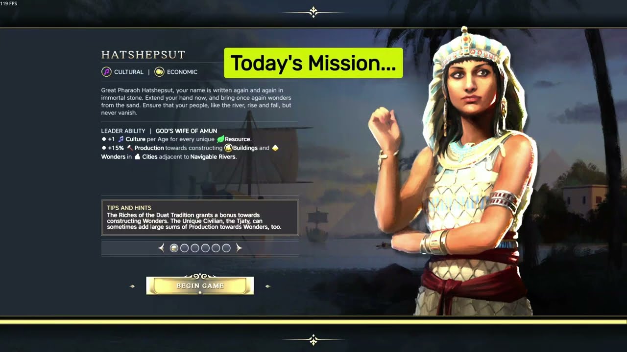Civilization 7 Pyramid Mission