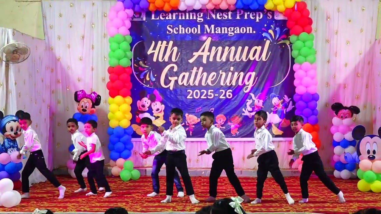 Learning Nest Prep's School Mangaon 4th Annual Gathering 2025-26