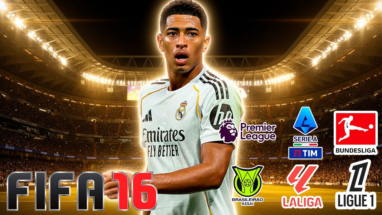 🎮 O MELHOR PATCH GRÁTIS PARA FIFA 16 ATUALIZADO 2026 COM UNIFORMES, FACES E CALENDÁRIO REAL ⚽🔥