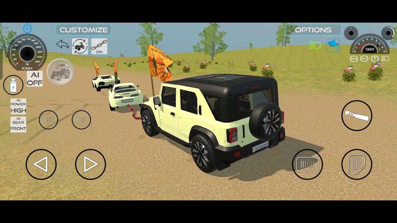 Race wala game play video off roading gameplay video Lamborghini car Bugatti
