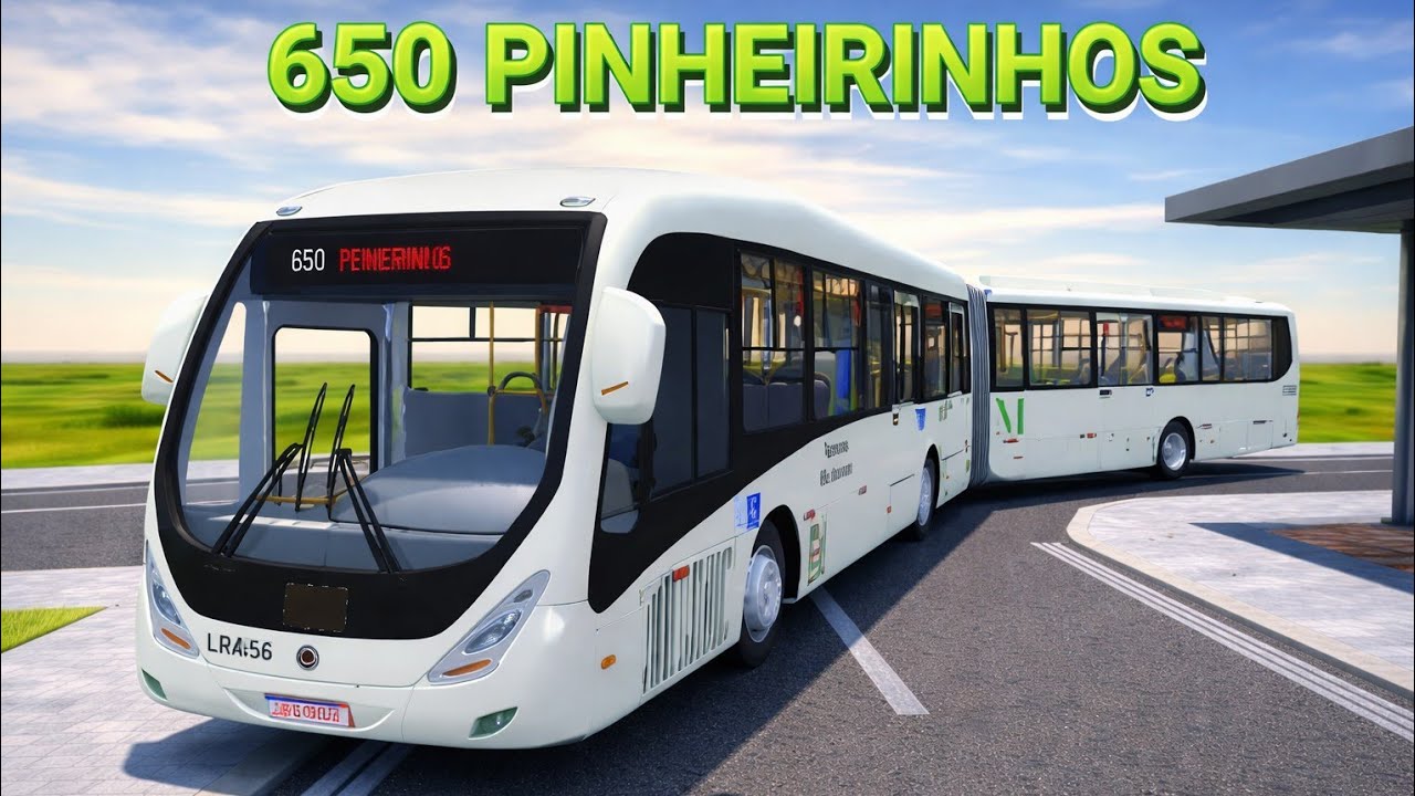 (BBS) VIALEBRT NO SERVIÇO LIGEIRINHO #brasil #onibus #jogodeonibus #simuladotdeonibus #bus 