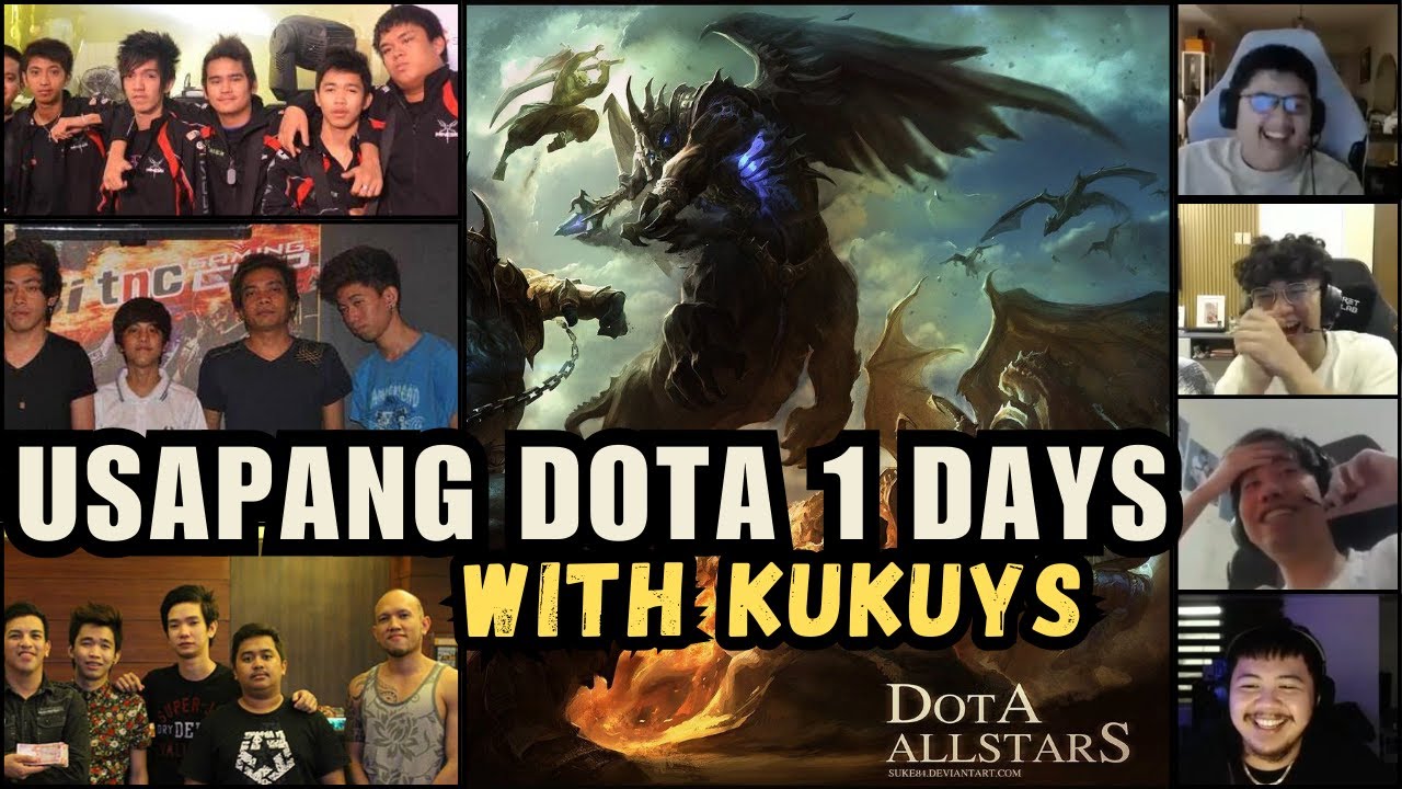 USAPANG DOTA1 DAYS | NAGREMINISCE AT LAUGHTRIPAN WITH KUKU, GABBI, ARMEL, JAU AND KUKUYS.