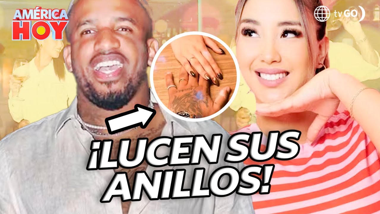 Am&eacute;rica Hoy: Jefferson Farf&aacute;n y Xiomy Kanashiro se lucen con anillos en redes sociales (HOY)